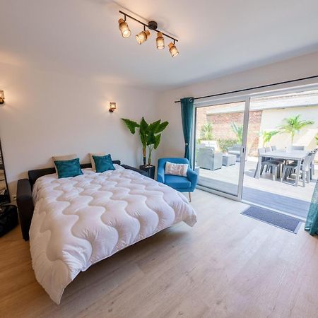 L'Escale Tropicale, Appartement Independant Avec Terrasse Privative Saint-Quentin  Luaran gambar