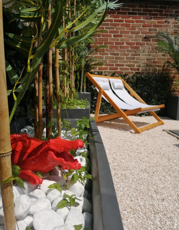 L'Escale Tropicale, Appartement Independant Avec Terrasse Privative Saint-Quentin  Luaran gambar