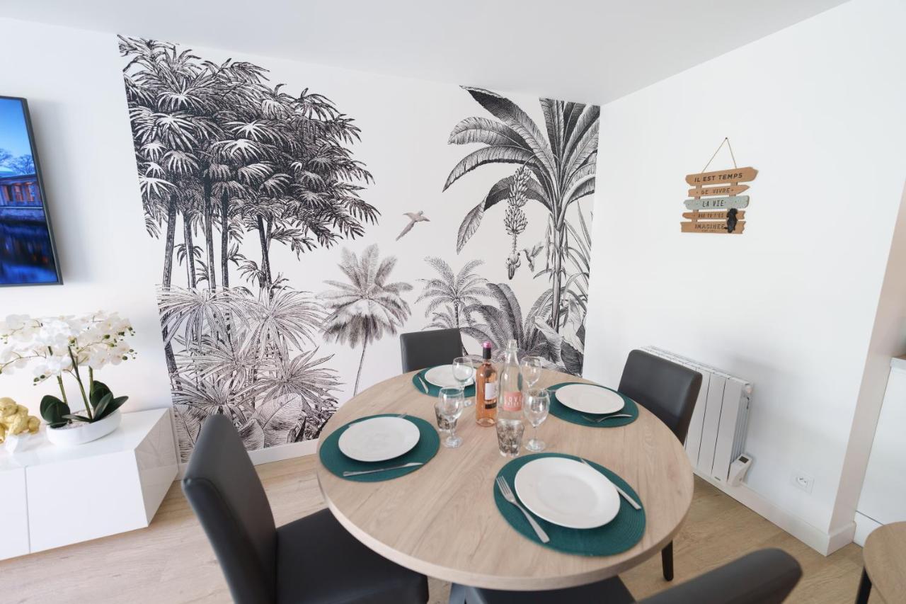 L'Escale Tropicale, Appartement Independant Avec Terrasse Privative Saint-Quentin  Luaran gambar