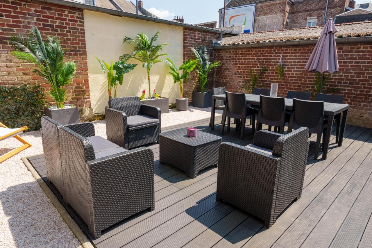 L'Escale Tropicale, Appartement Independant Avec Terrasse Privative Saint-Quentin  Luaran gambar