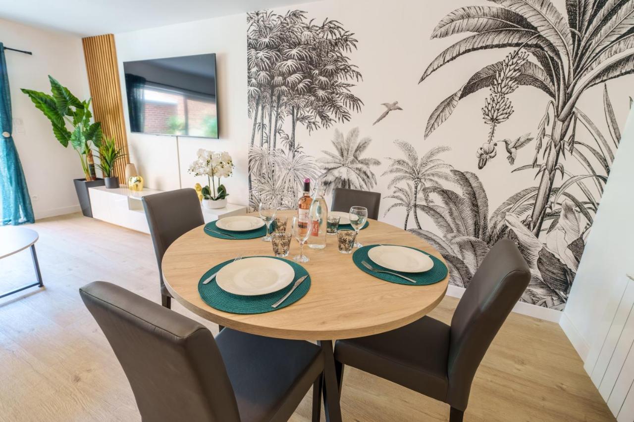 L'Escale Tropicale, Appartement Independant Avec Terrasse Privative Saint-Quentin  Luaran gambar
