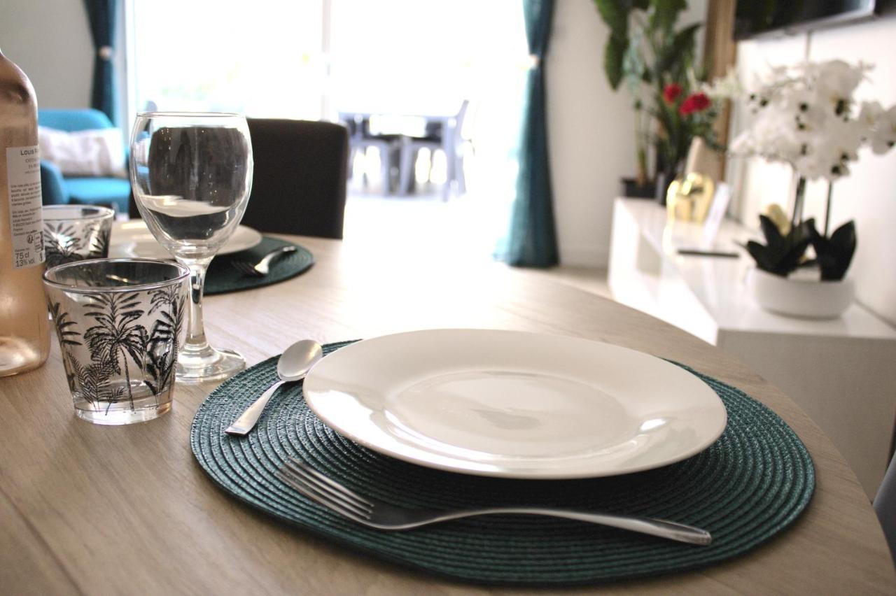 L'Escale Tropicale, Appartement Independant Avec Terrasse Privative Saint-Quentin  Luaran gambar