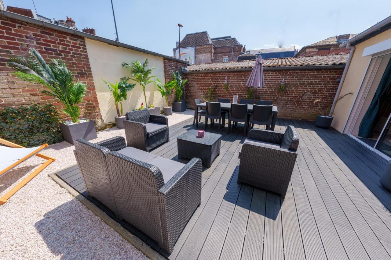 L'Escale Tropicale, Appartement Independant Avec Terrasse Privative Saint-Quentin  Luaran gambar